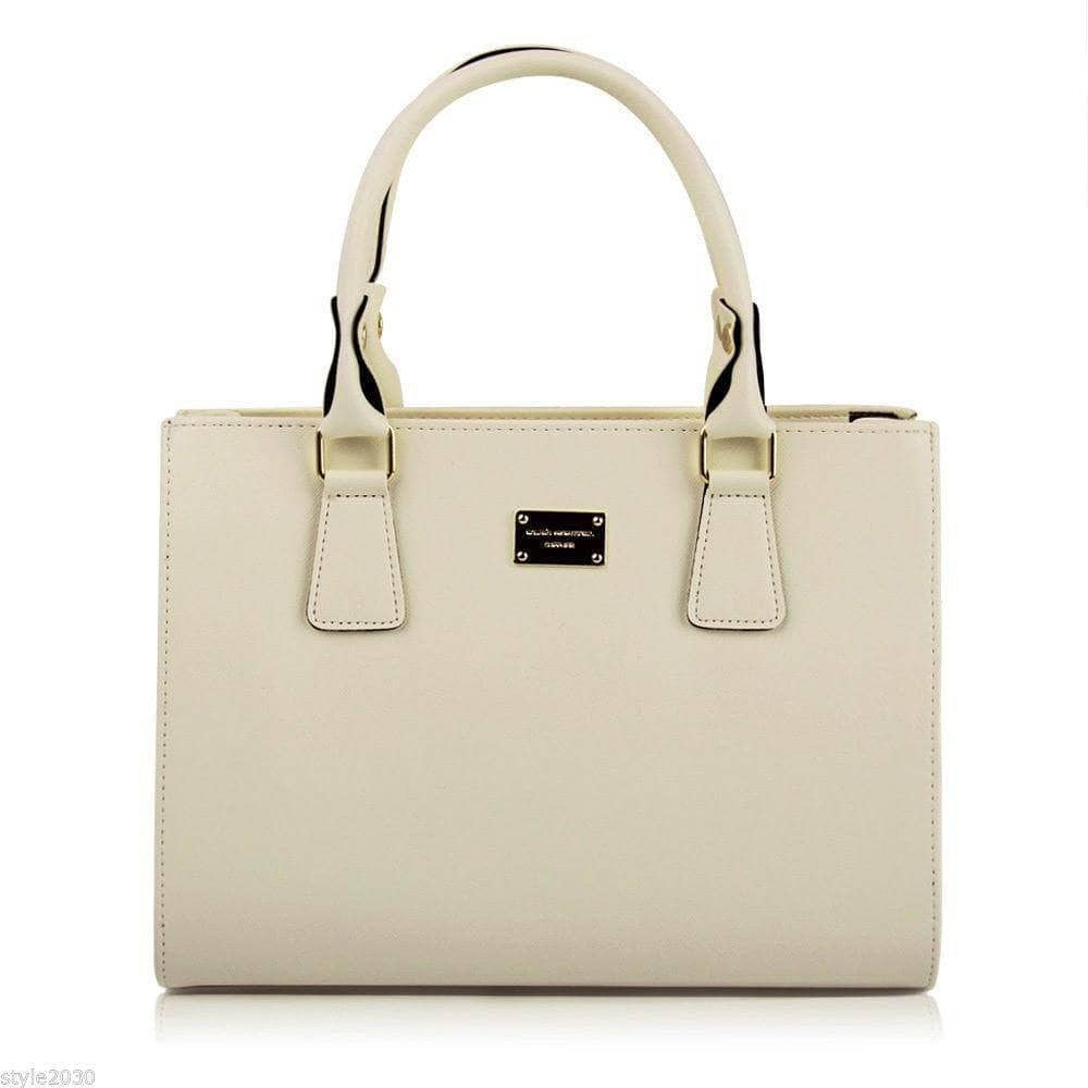 Aint Laurent Accessories Beige Structured Handbag - Multiple Colors