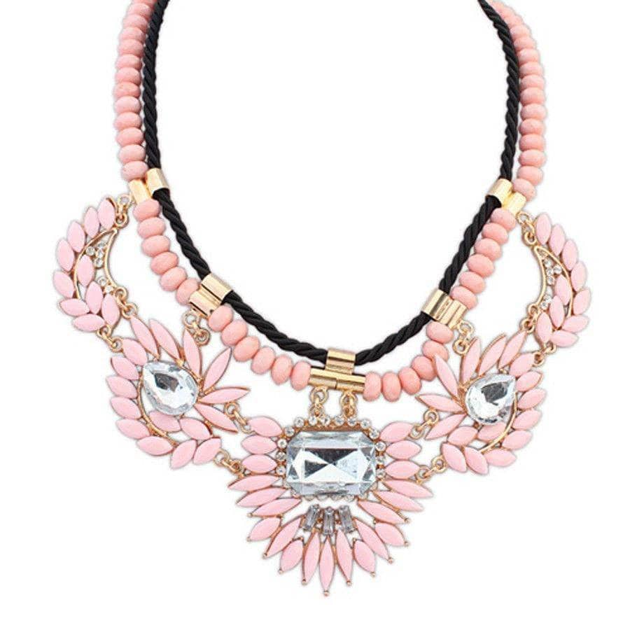 Aint Laurent Accessories MistyRose Tribal Necklace - Multiple Colors