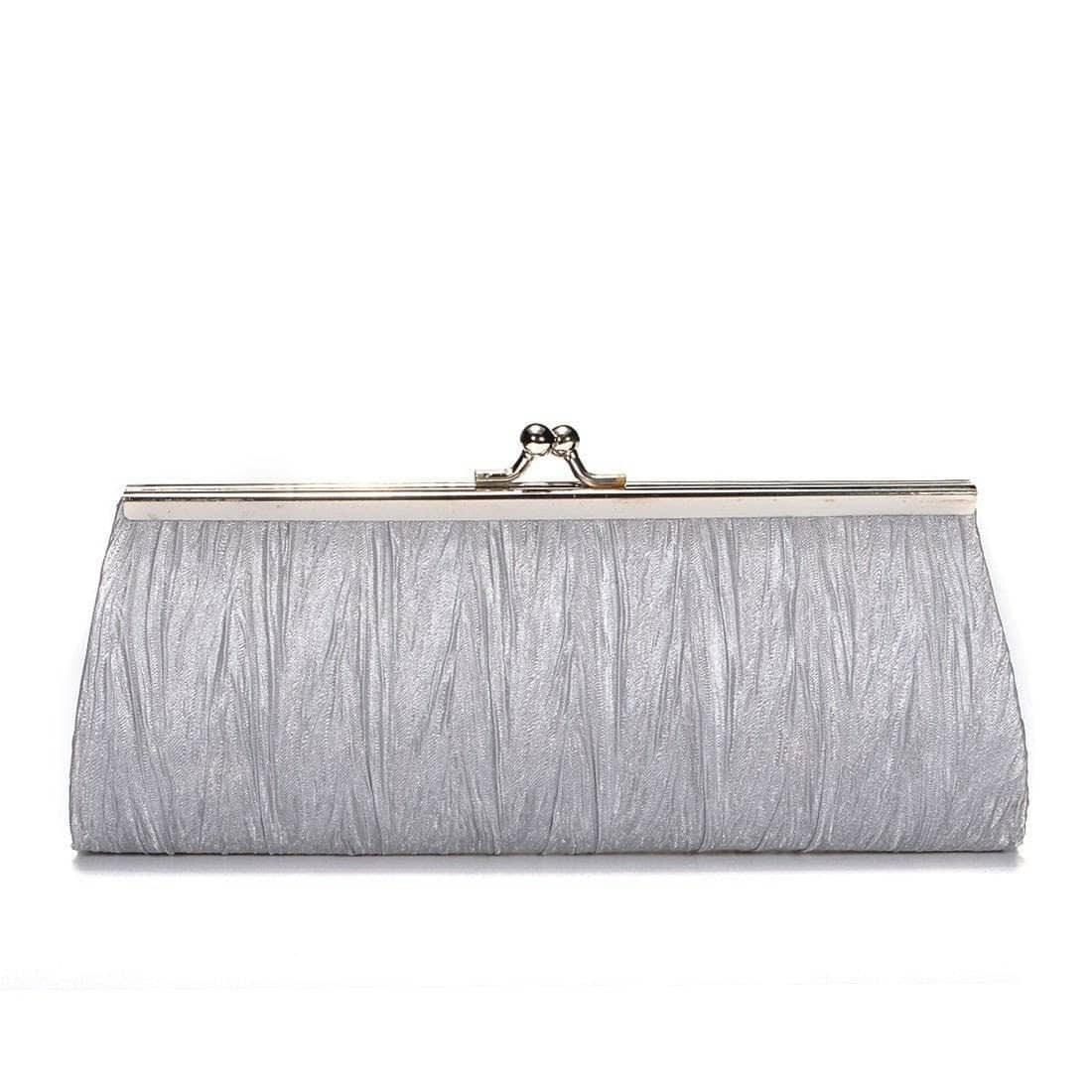 Aint Laurent Accessories Silver Evening Purse