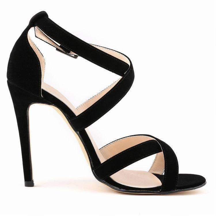 Jimmy Hoo Accessories Black Criss Cross Sandals - Multiple Colors