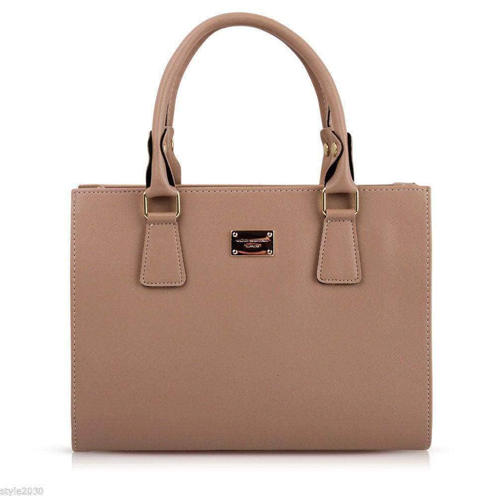 Aint Laurent Accessories Tan Structured Handbag - Multiple Colors